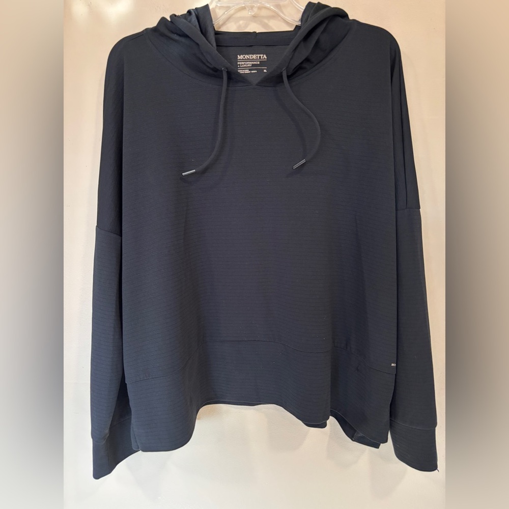 Mondetta Performance Luxury Pullover Black Hoodie… - image 3